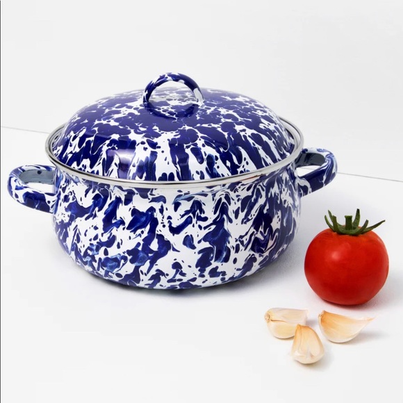 Golden Rabbit Other - 🌸 Golden Rabbit - Cobalt Swirl Mini - Dutch Oven 🌸